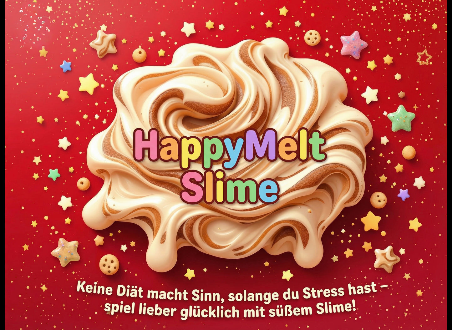 Happy Melt Slime 🍮 Glossy Slime 200ml