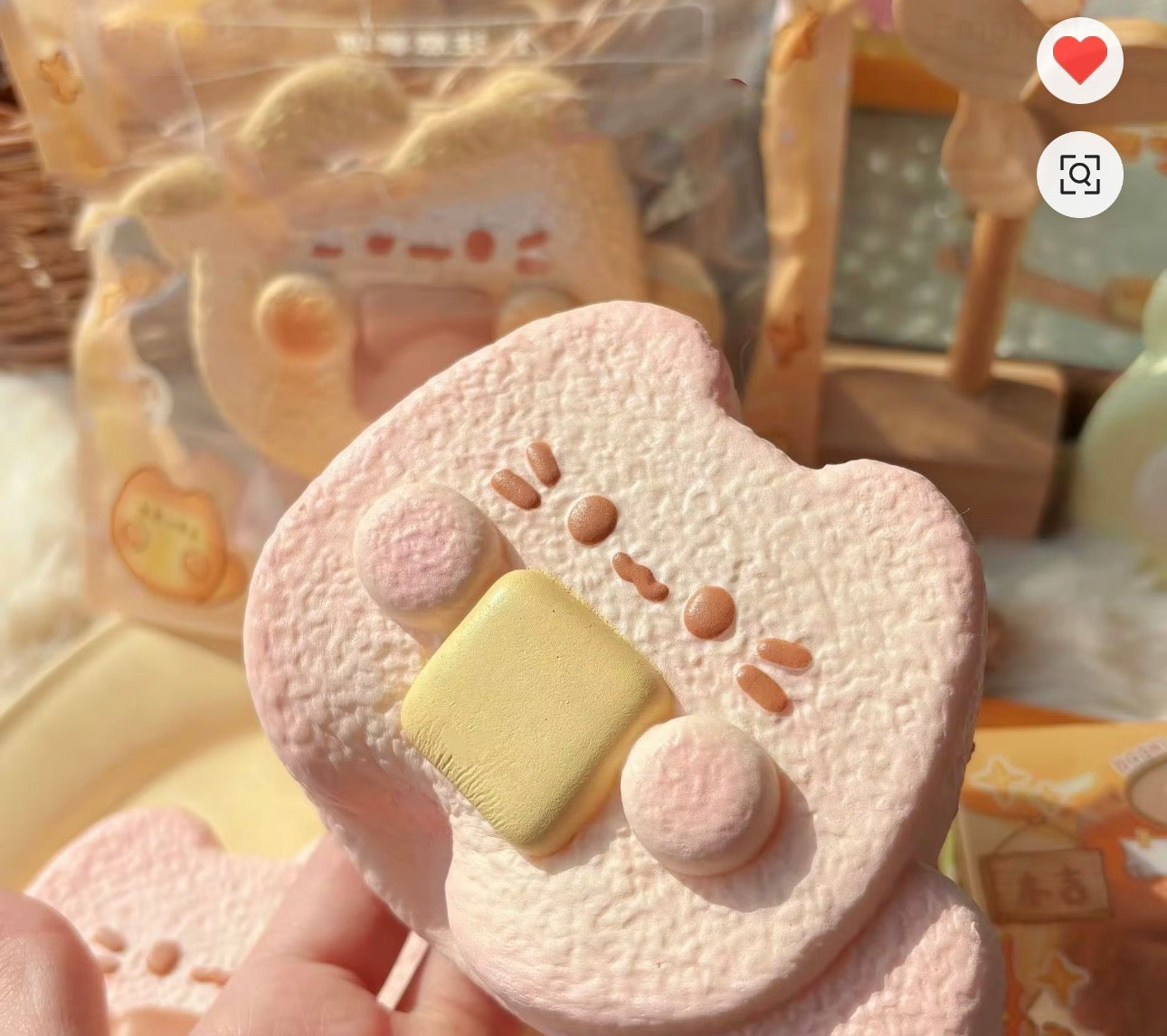 Butter Cat Squishy PU Schaum