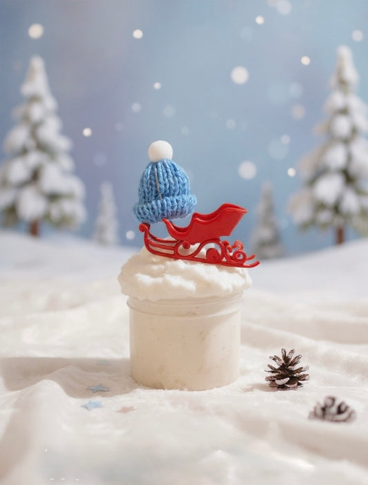 Snowflakes & Snowled Snowwfizz/Perlite Slime