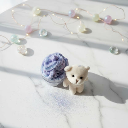 Winter Clouds ☁️ Cloudslime mit einem Plüschteddy🧸