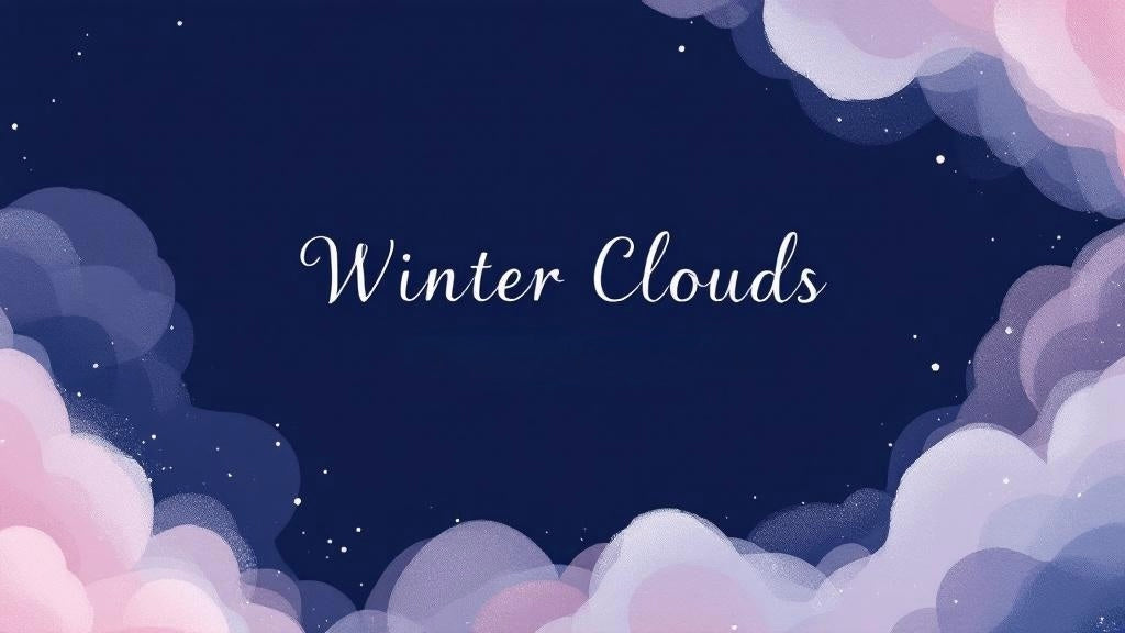 Winter Clouds ☁️ Cloudslime mit einem Plüschteddy🧸