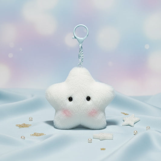 Plüsch Anhänger Star und Cloud zum individualisieren deiner Lieblingsstücke☁️⭐️