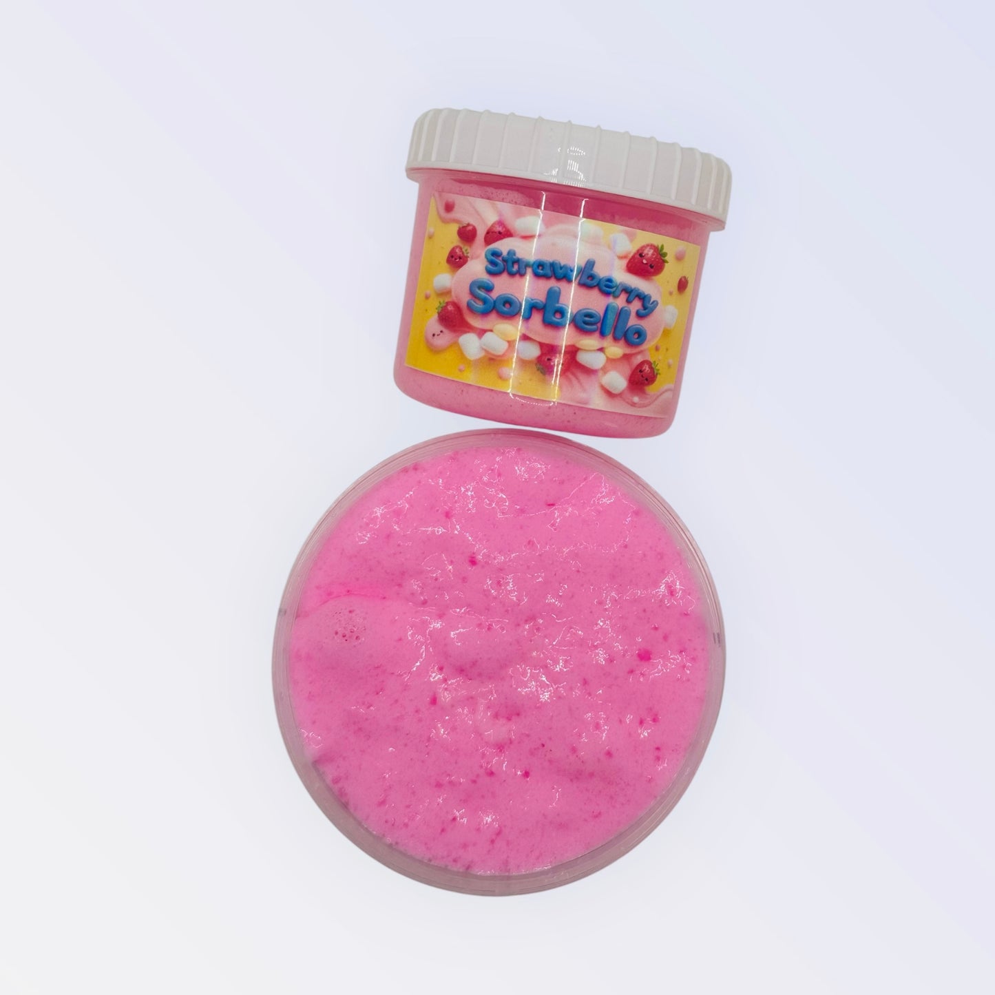 Strawberry Sorbello Marshmallow-Slime