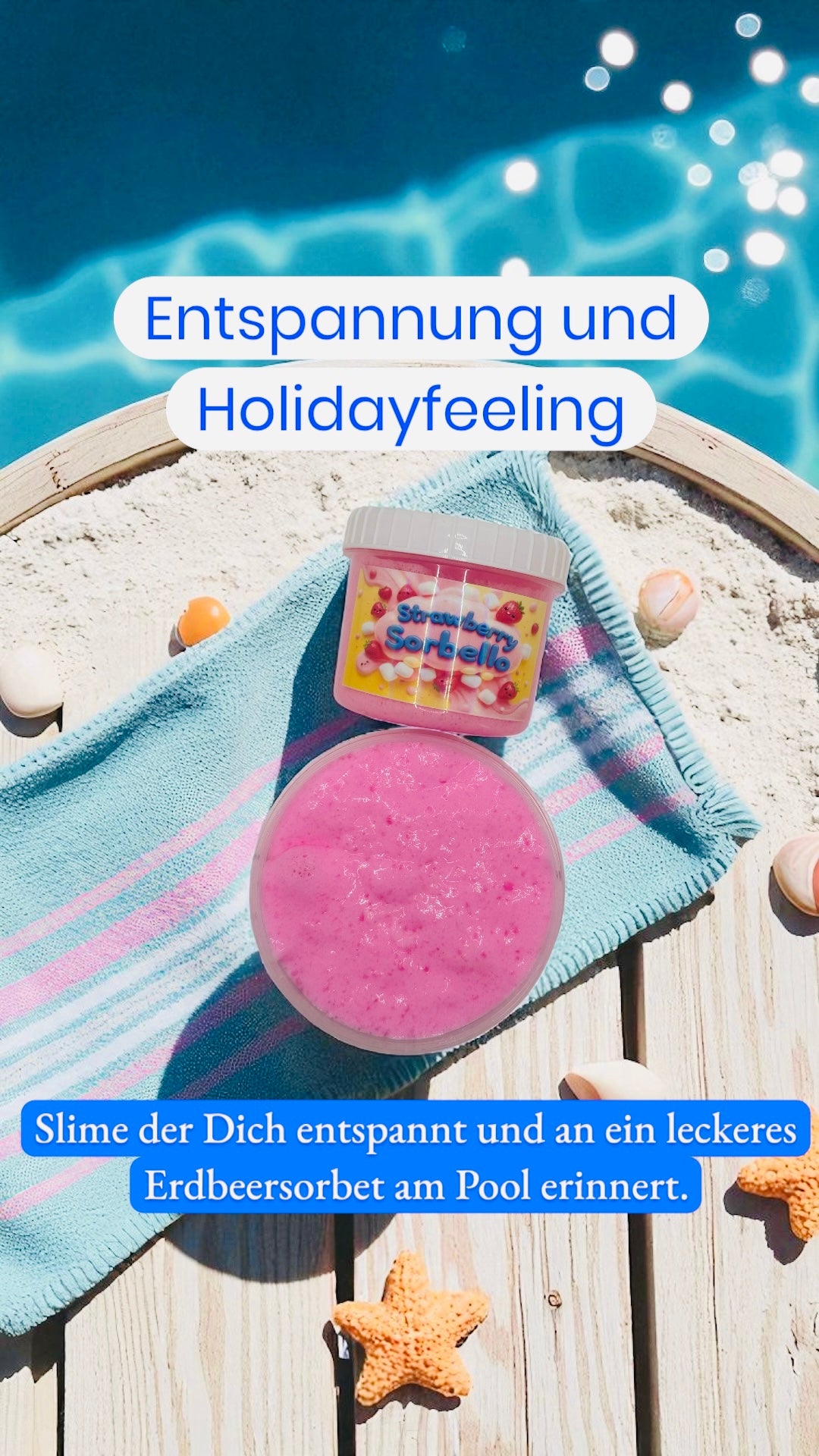 Strawberry Sorbello Marshmallow-Slime