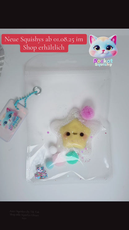 Sea Star Glitzer Squishy